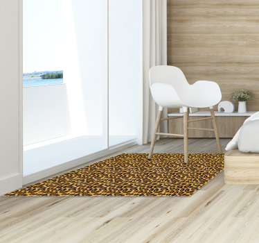 Leopardenmuster Vinylteppich - TenStickers