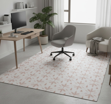 Vinyl teppich büro im nordischen stil der jahreszeiten - TenStickers