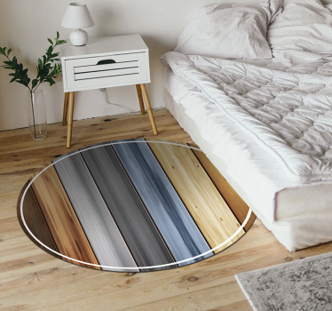 Vinylteppich Holzoptik gestreifter holzreif - TenStickers