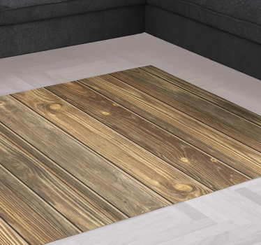 Vinylteppich Holzoptik raues Holz - TenStickers