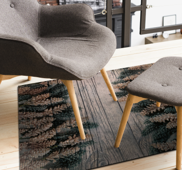 Vinylteppich Holzoptik holzstrukturkontrast - TenStickers