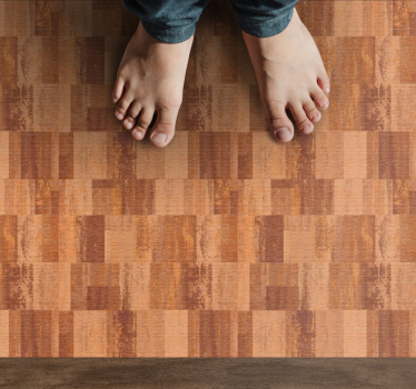 Vinylteppich Holzoptik parkett-illusion - TenStickers