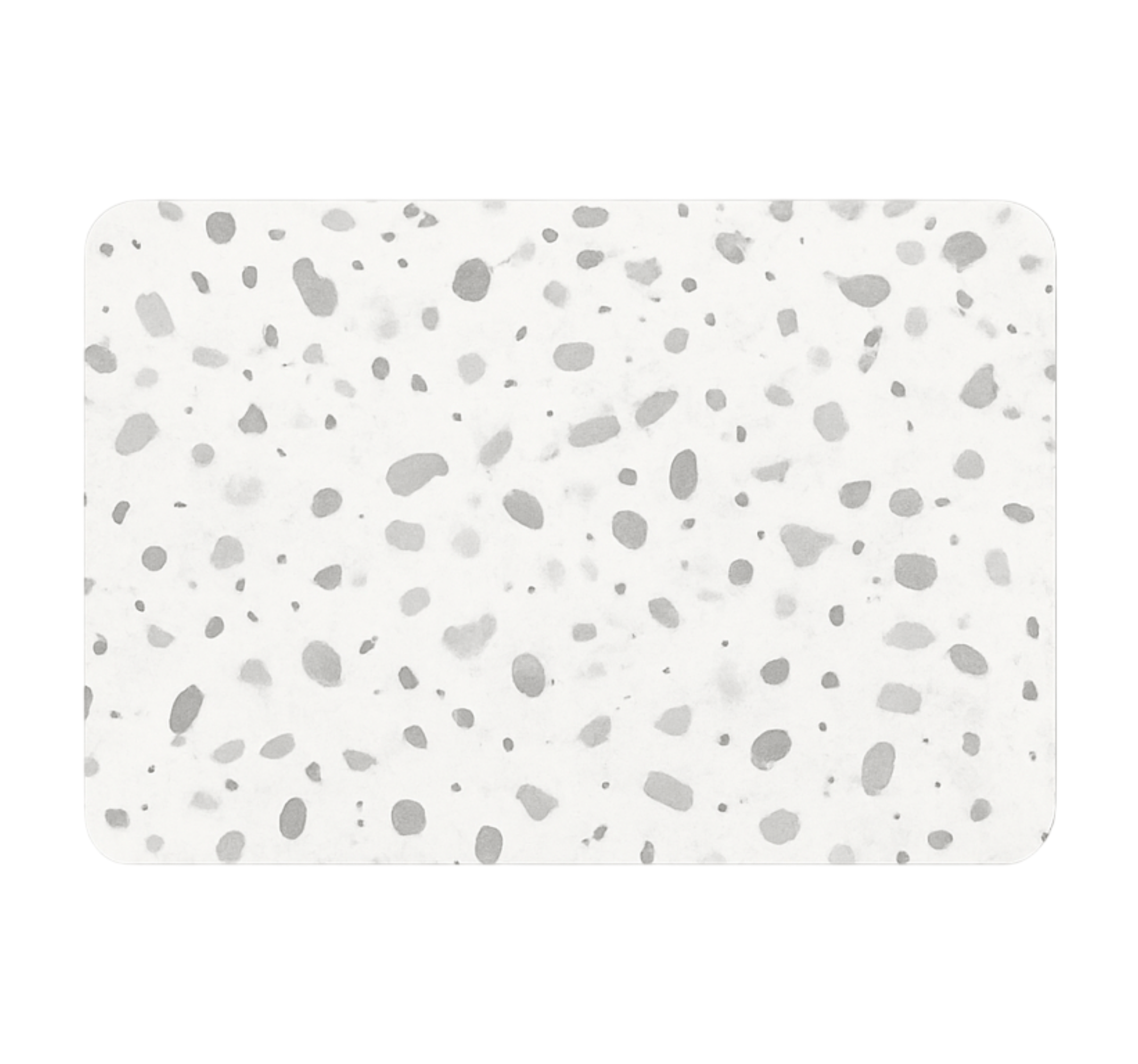 Vinyl Teppich Marmor grauer terrazzo-effekt - TenStickers