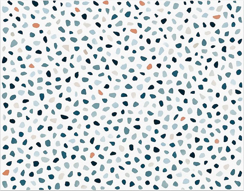 Vinyl Teppich Küche kleine bunte steine - TenStickers