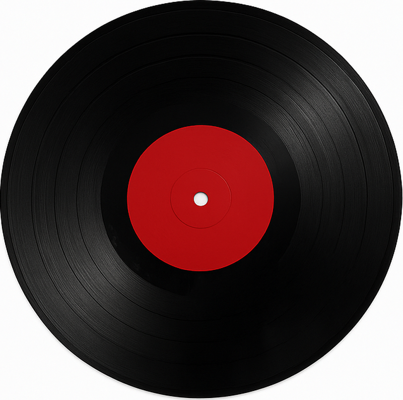 Vinyl Teppich Esszimmer große vinyl-schallplatte - TenStickers