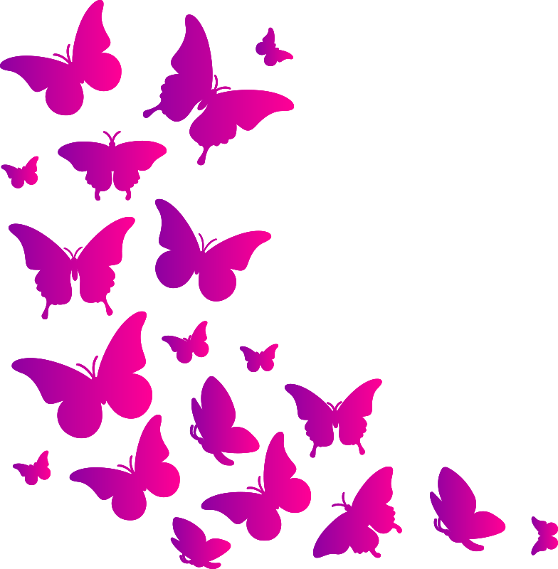 Vinyl teppich tiere fenster schmetterling - TenStickers