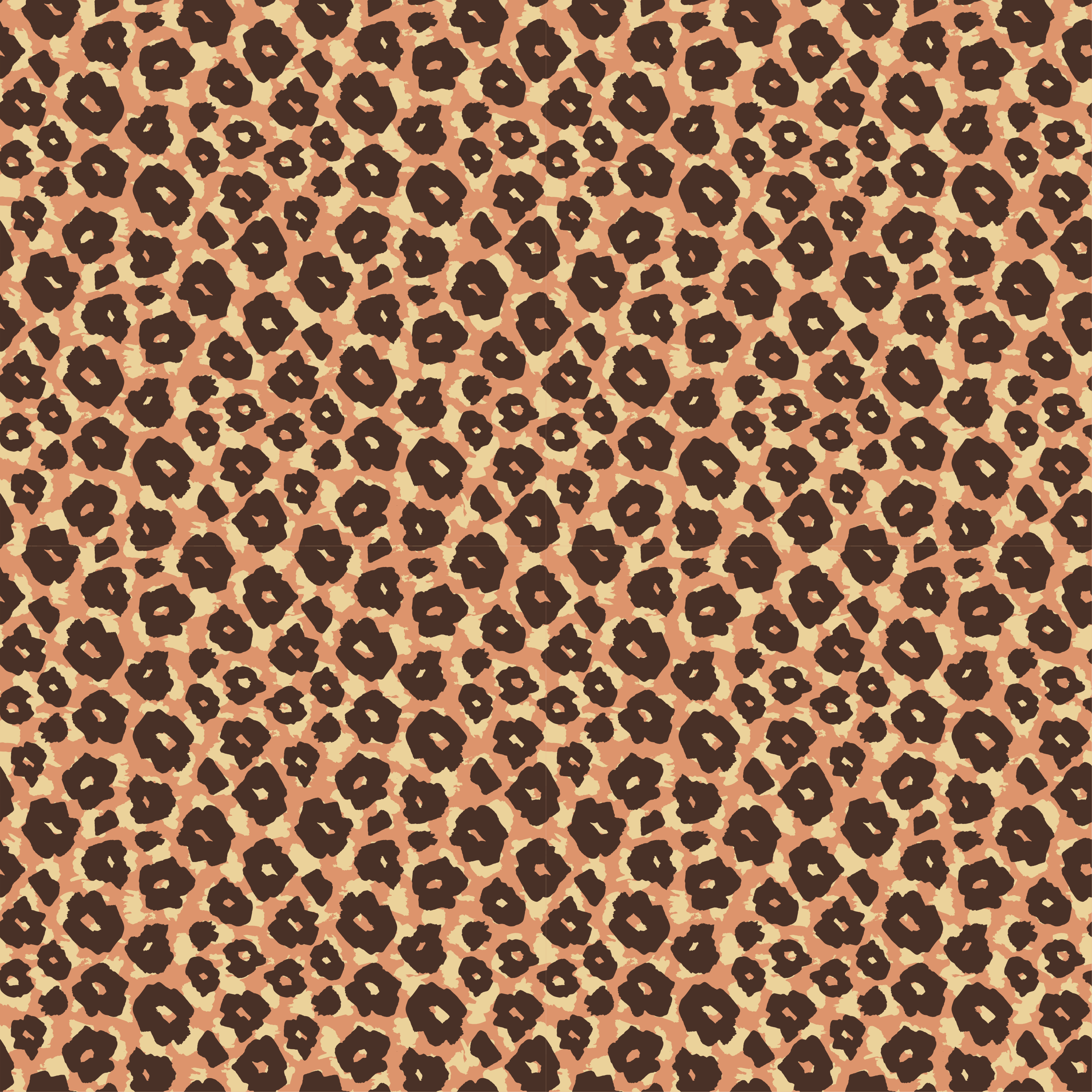 Vinyl teppich tiere samtweiche leopardenimitation - TenStickers