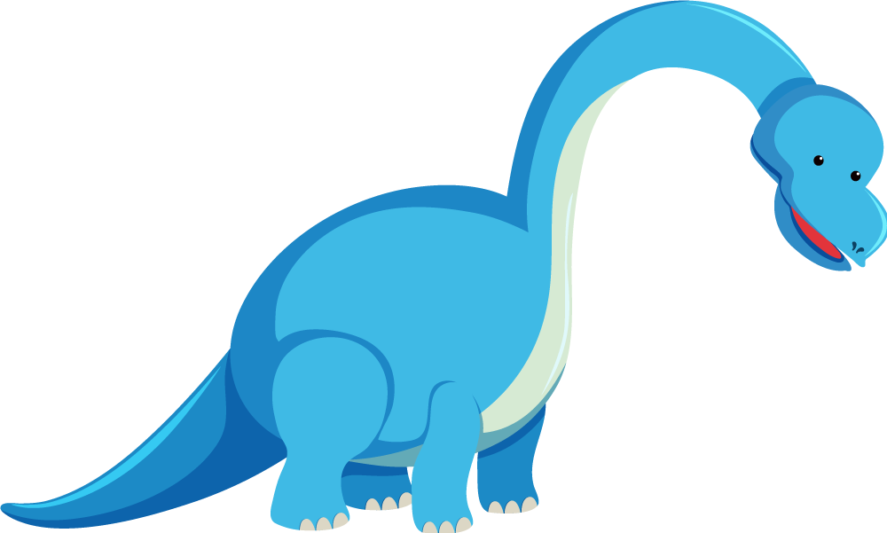 Vinyl teppich tiere süße dinosaurier figur - TenStickers