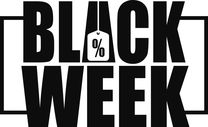 Vinyl teppich black friday schaufensterwoche - TenStickers