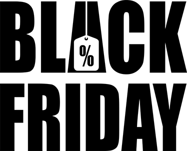 Vinyl teppich black friday einfache weiße oberfläche - TenStickers