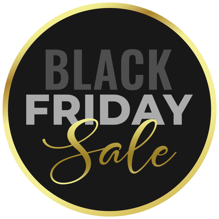 Vinyl teppich black friday goldener hintergrund - TenStickers