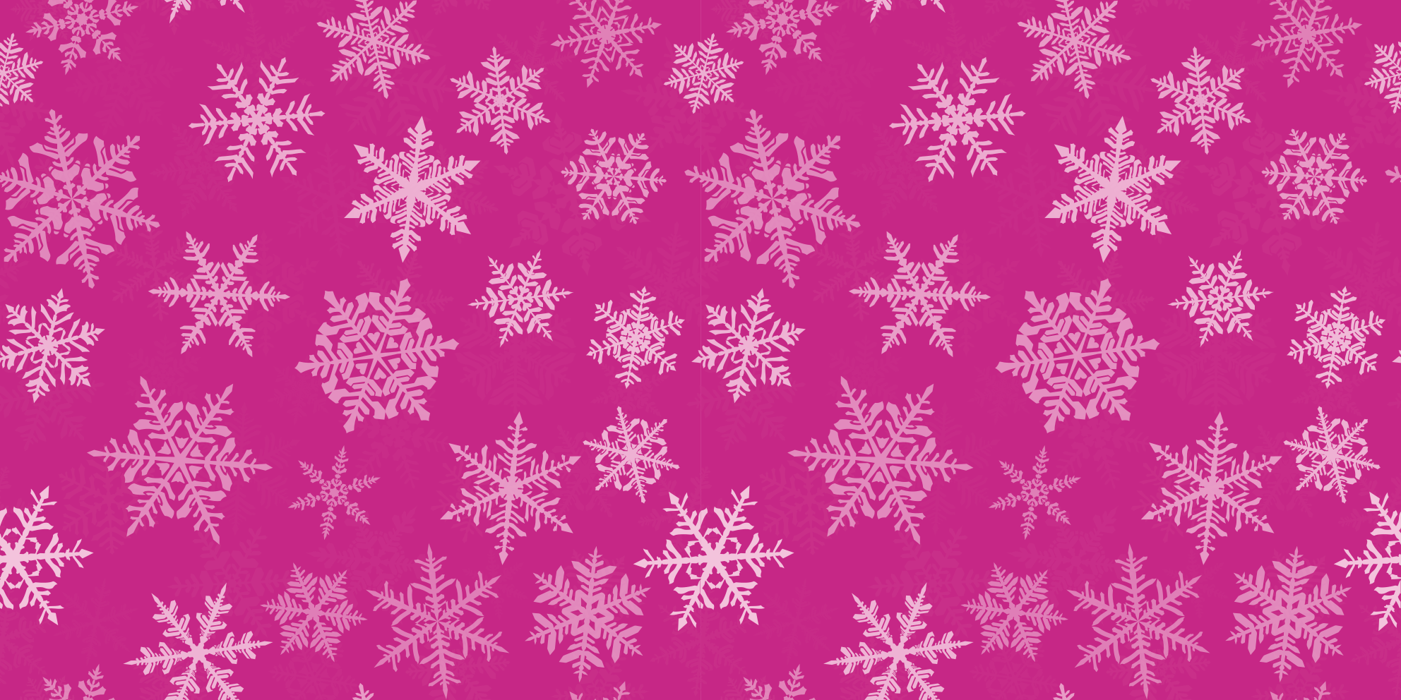 Vinyl teppich weihnachten schneeflockenmuster overlay - TenStickers