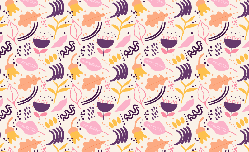 Vinyl teppich blumen lebendige blumeneinspiration - TenStickers