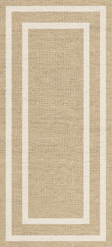 Vinyl teppich minimalistisch natürliche gewebte beige-textur - TenStickers