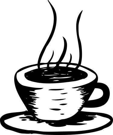 Vinyl teppich küche kaffee mit milch - TenStickers