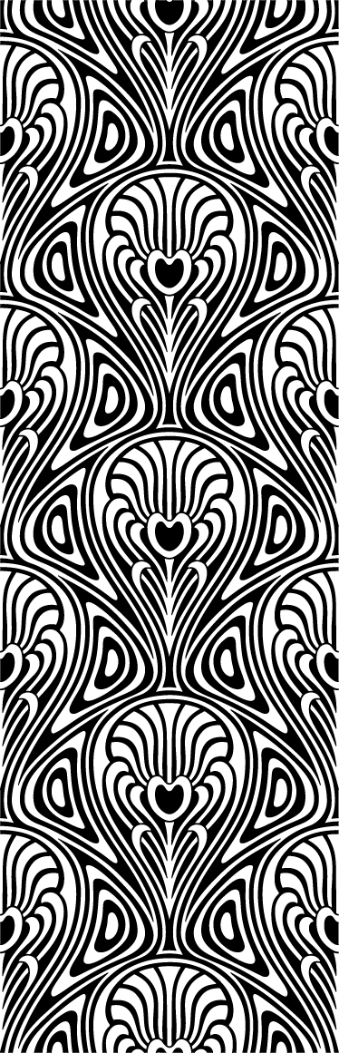 Vinyl teppich bad im jugendstil - TenStickers