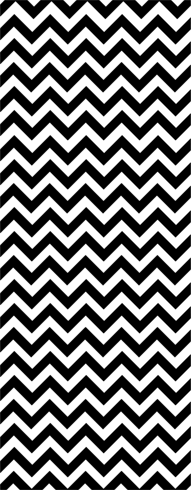 Vinyl teppich bad mit dreiecks linien - TenStickers