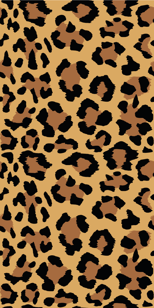 Vinyl teppich tiermuster pantherdruck - TenStickers
