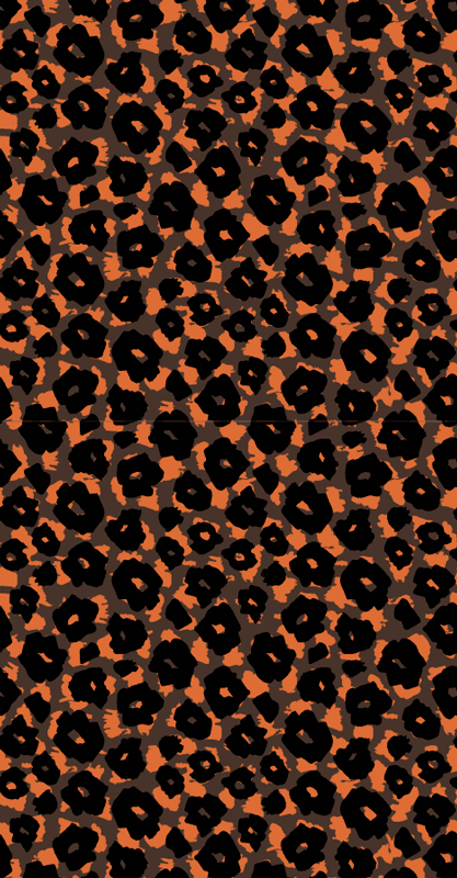 Vinyl teppich tiermuster kalahari leopardenimitat - TenStickers