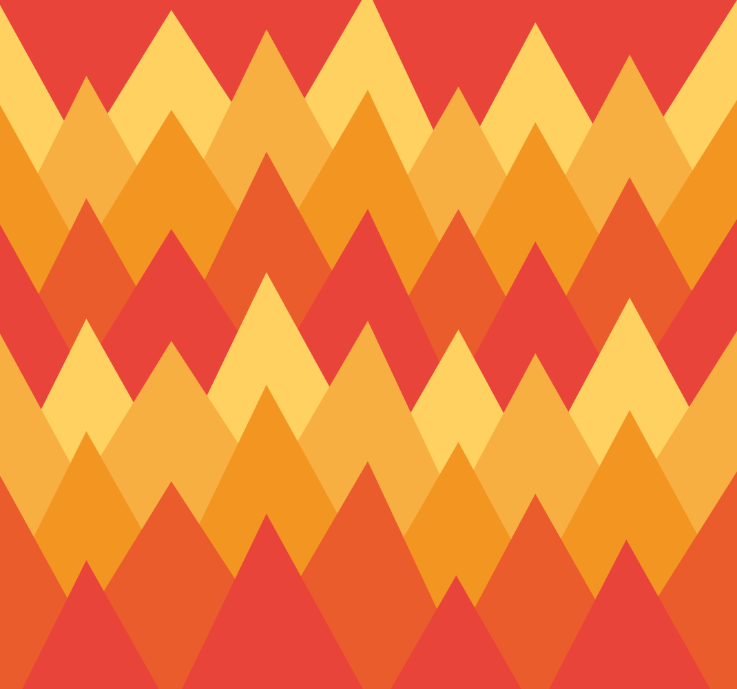 Vinyl teppich geometrisch abstrakte berge - TenStickers