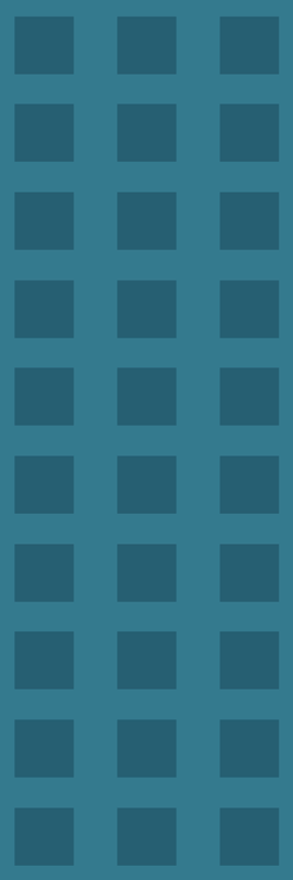 Vinyl teppich geometrisch blaues quadratmuster - TenStickers