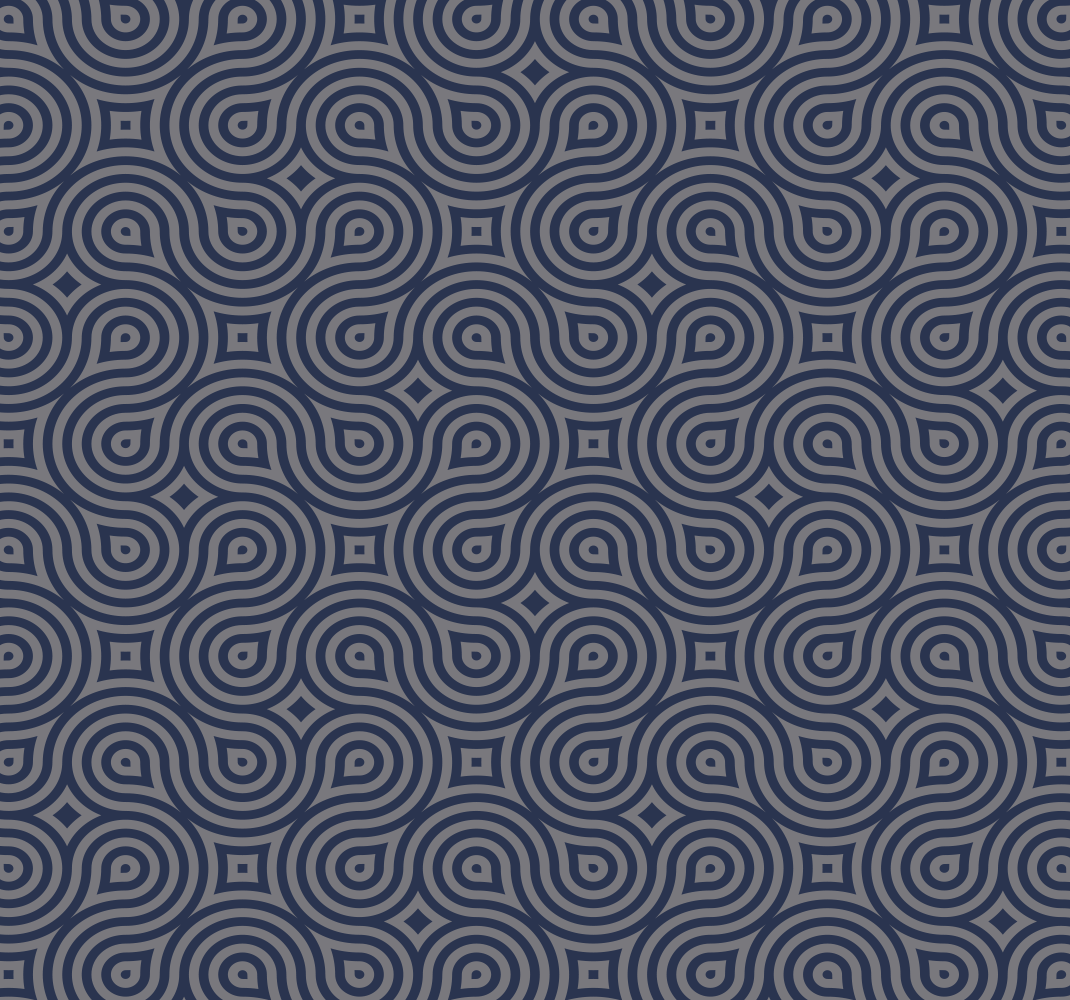 Vinyl teppich geometrisch in blauen formen - TenStickers