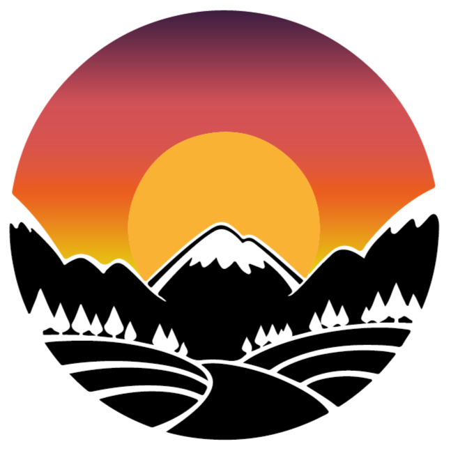 Vinyl teppich natur berg und wald - TenStickers