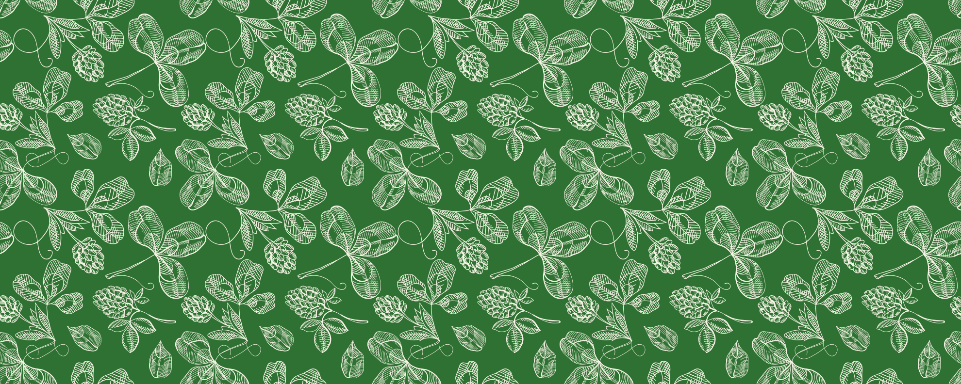 Vinyl teppich natur mit blattgrün-motiv - TenStickers