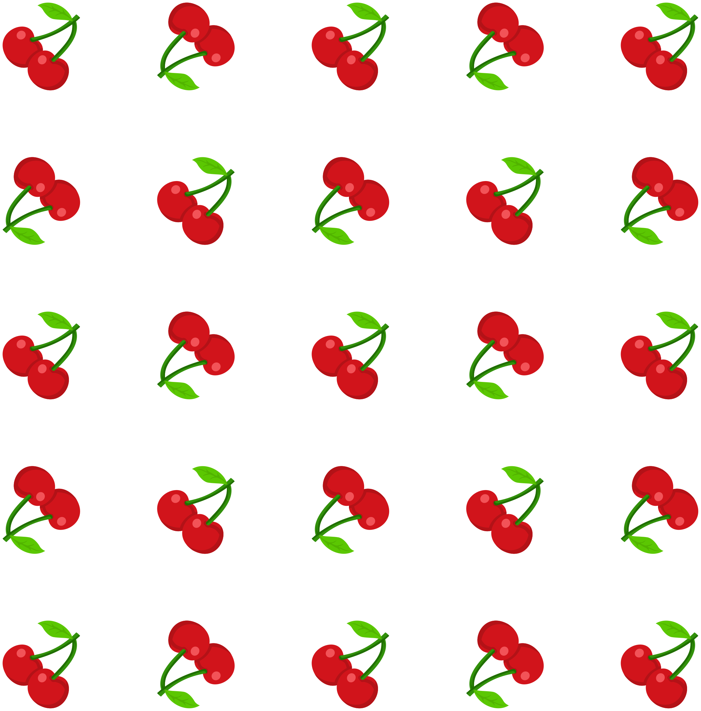 Vinyl teppich natur mit kirschmuster design - TenStickers
