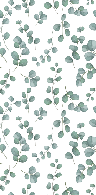 Vinyl teppich schlafzimmer elegantes nahtloses blumenmuster - TenStickers