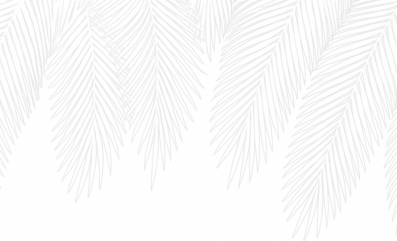 Vinyl teppich schlafzimmer neutral palme - TenStickers