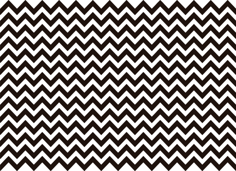 Vinyl teppich geometrisch zickzackstreifen - TenStickers