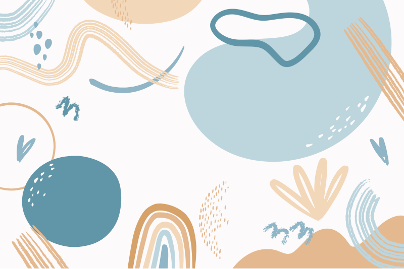 Vinyl teppich geometrisch farbige formen - TenStickers