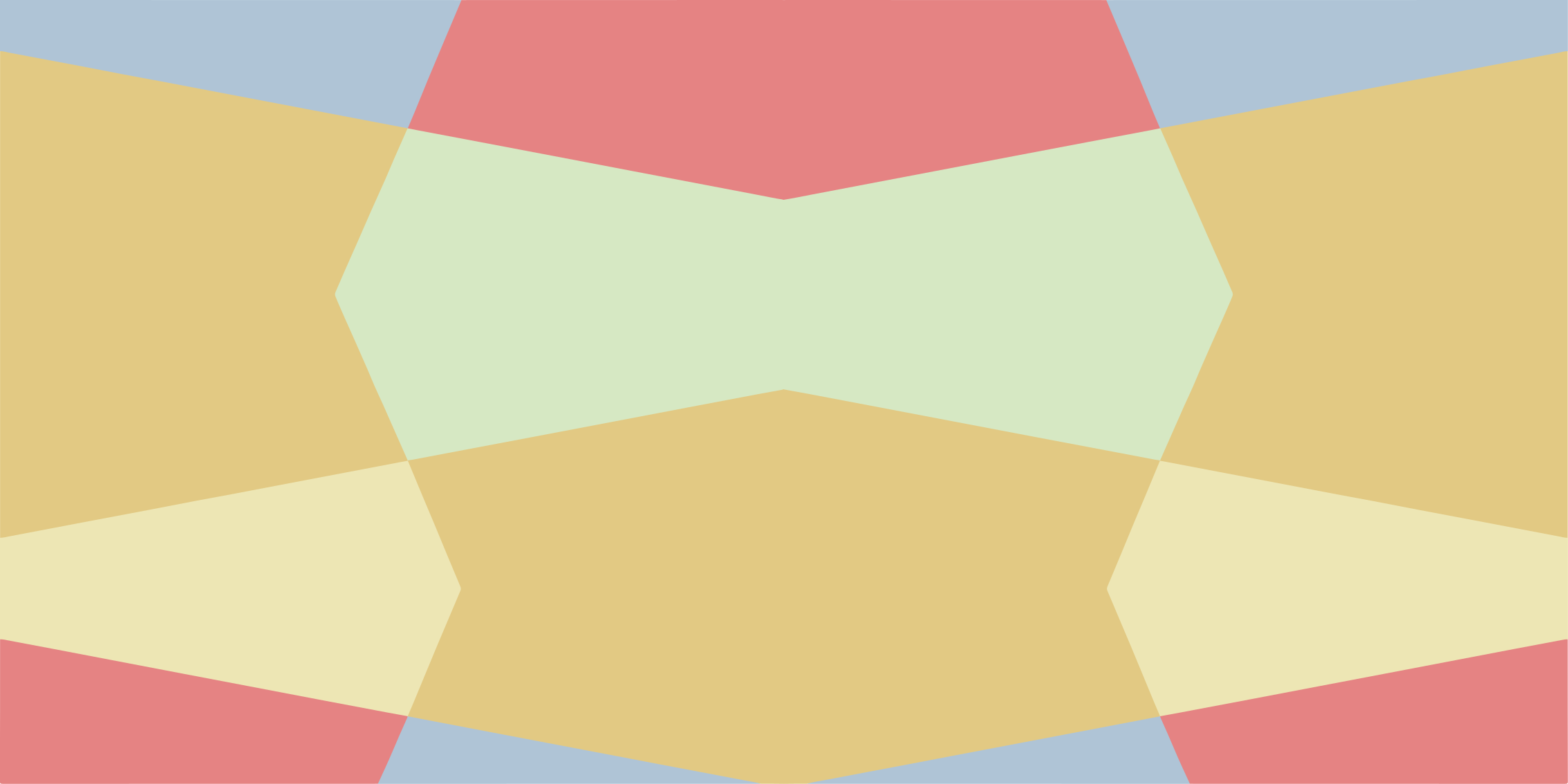 Vinyl teppich geometrisch pastellfarbene farbblöcke - TenStickers