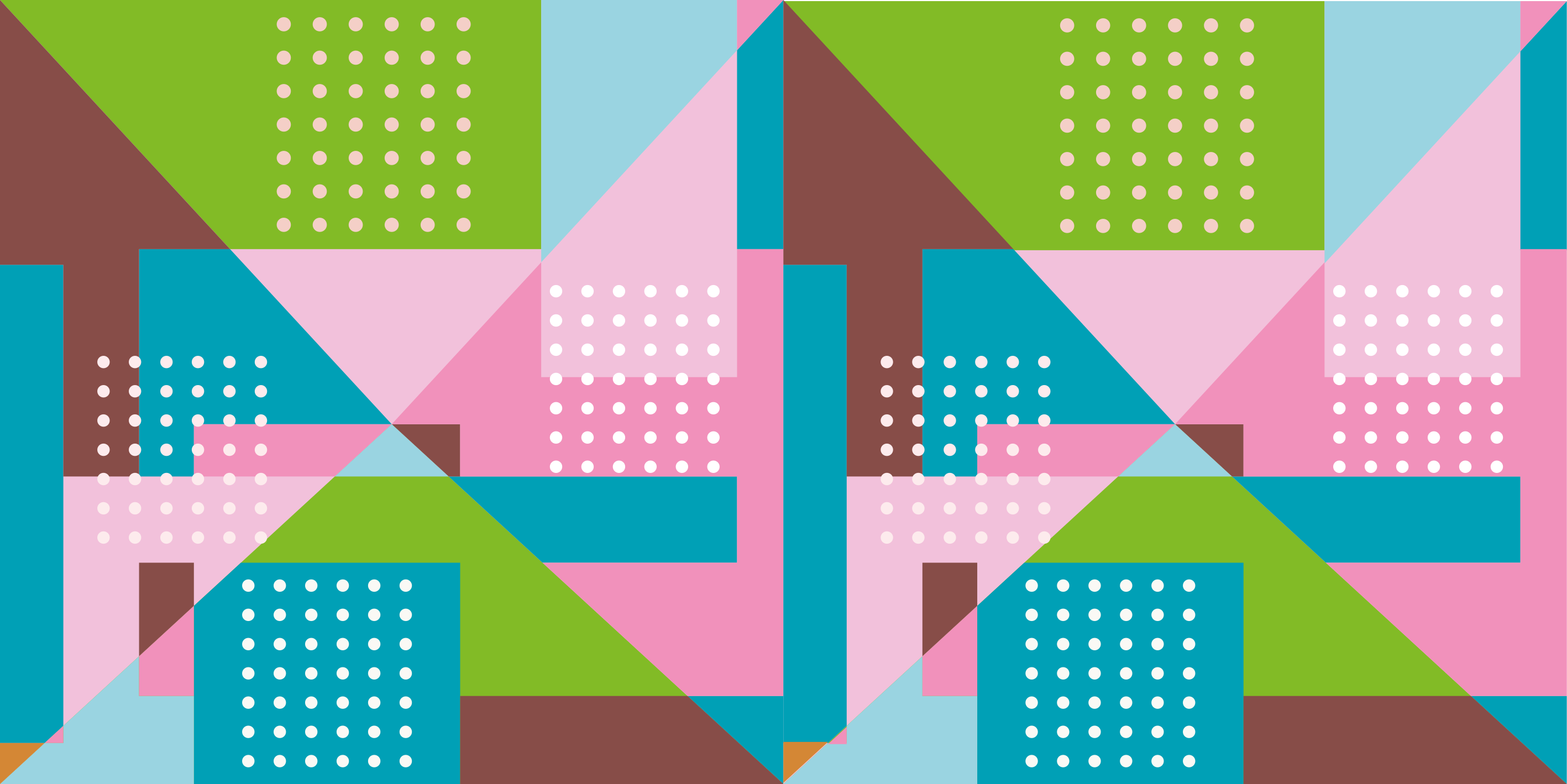 Vinyl teppich geometrisch pastell geometrisches muster - TenStickers