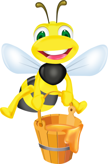 Vinyl teppich kinderzimmer mit bienenaufkleber - TenStickers
