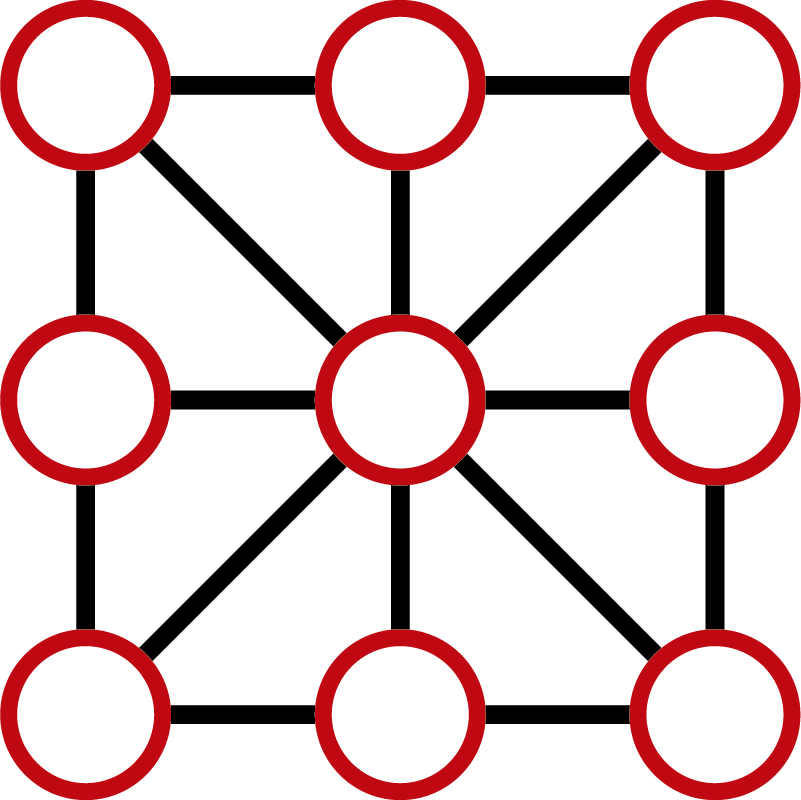 Vinyl teppich spiele tic tac toe - TenStickers