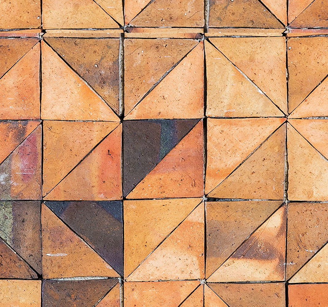 Vinyl teppich bad stein vintage - TenStickers