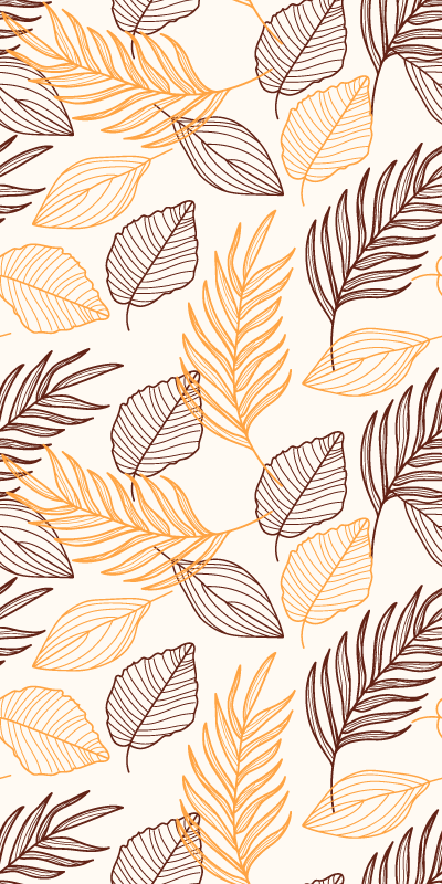 Vinyl teppich bad mit goldenem getreide-design - TenStickers