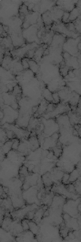 Vinyl teppich bad mit schwarzem marmoriertem design - TenStickers