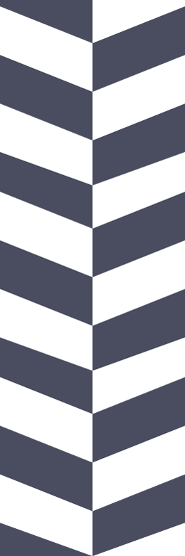 Vinyl teppich bad mit navyblauem streifenmuster - TenStickers