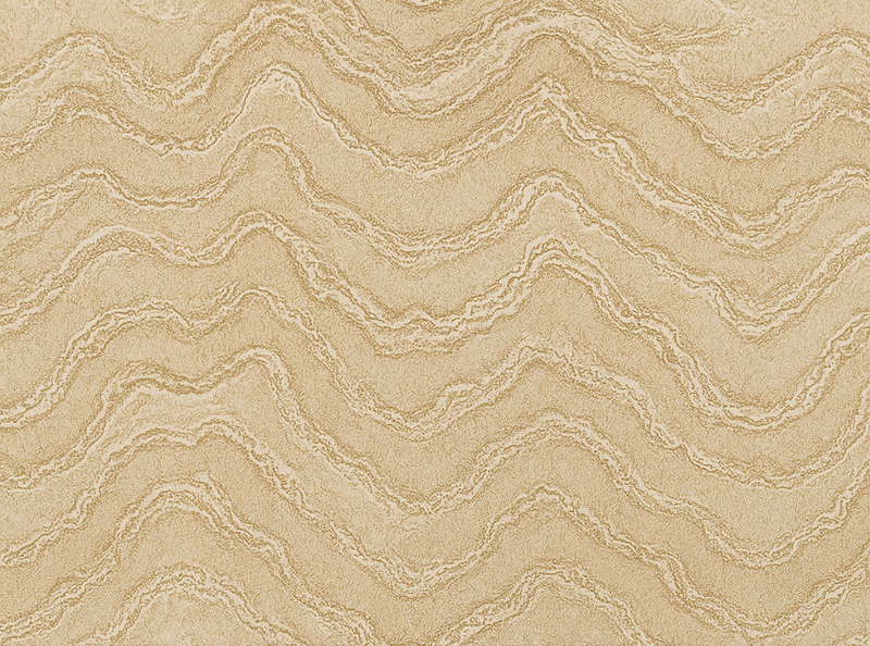 Vinyl teppich schlafzimmer beige und gold marmor effekt - TenStickers