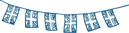 Vinyl teppich schlafzimmer mit banderolen uk - TenStickers