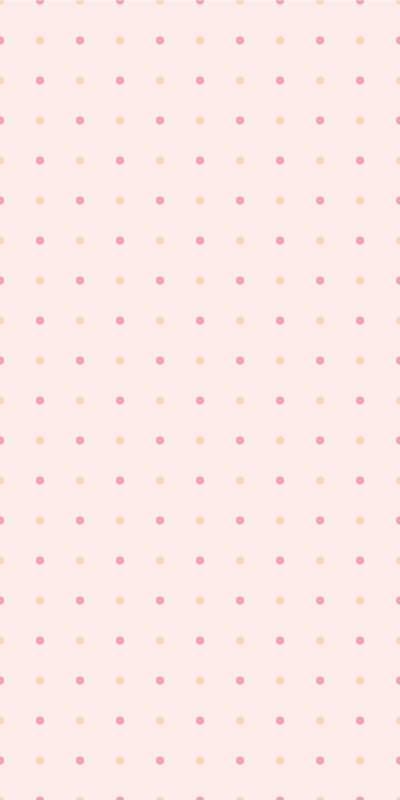 Vinyl teppich schlafzimmer mit rosa punkten - TenStickers