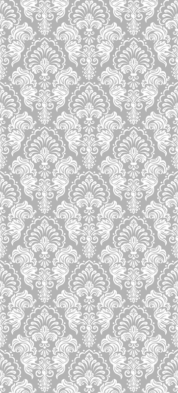 Vinyl teppich vintage nahtlos im damaskus-stil - TenStickers
