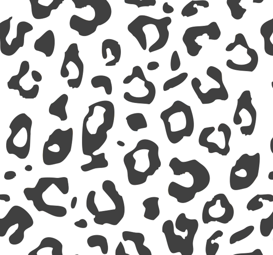 Vinyl teppich tiere schwarz leopard - TenStickers