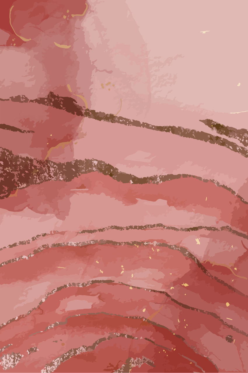 Vinyl teppich modern schimmerndes rosa aquarell - TenStickers
