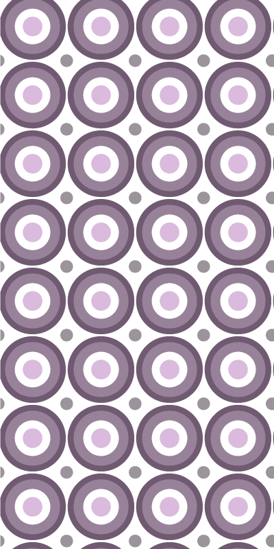 Vinyl teppich textur lilac im 70er jahre stil - TenStickers