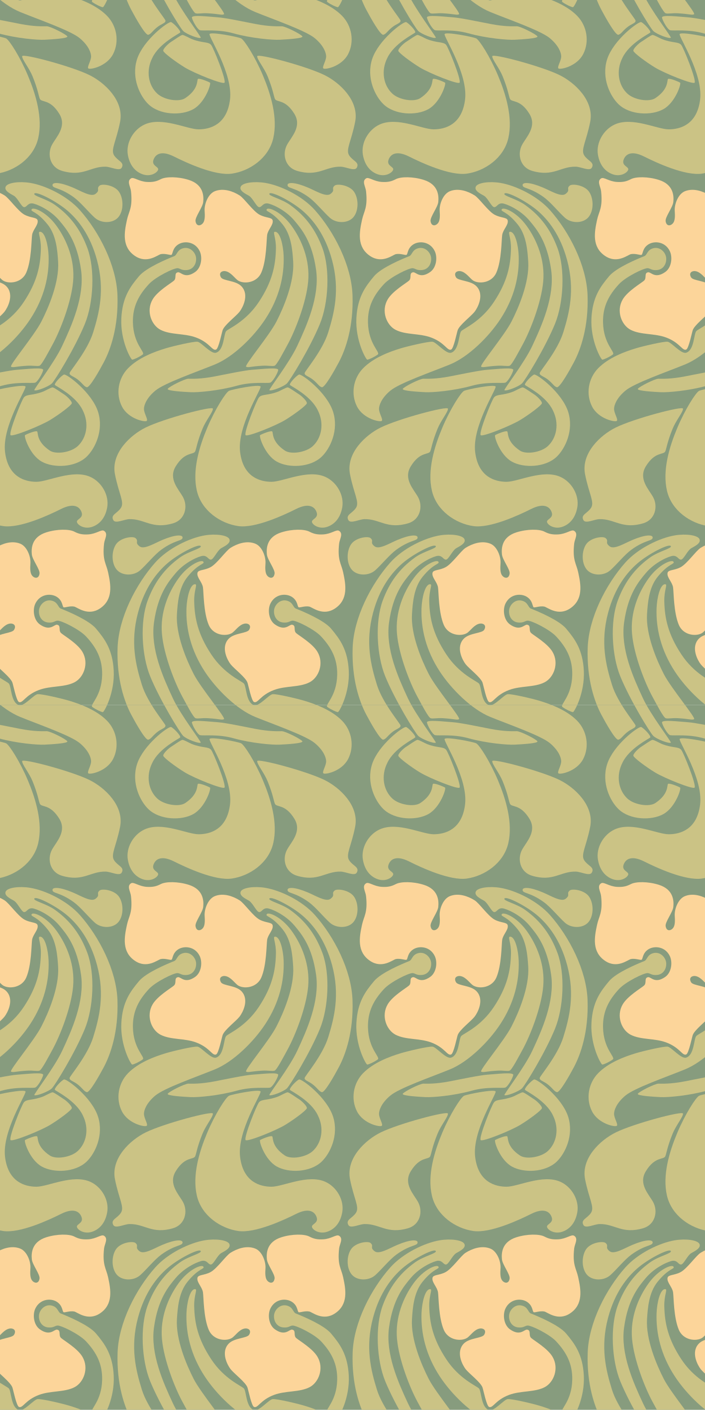 Vinyl teppich vintage im modernen stil muster - TenStickers