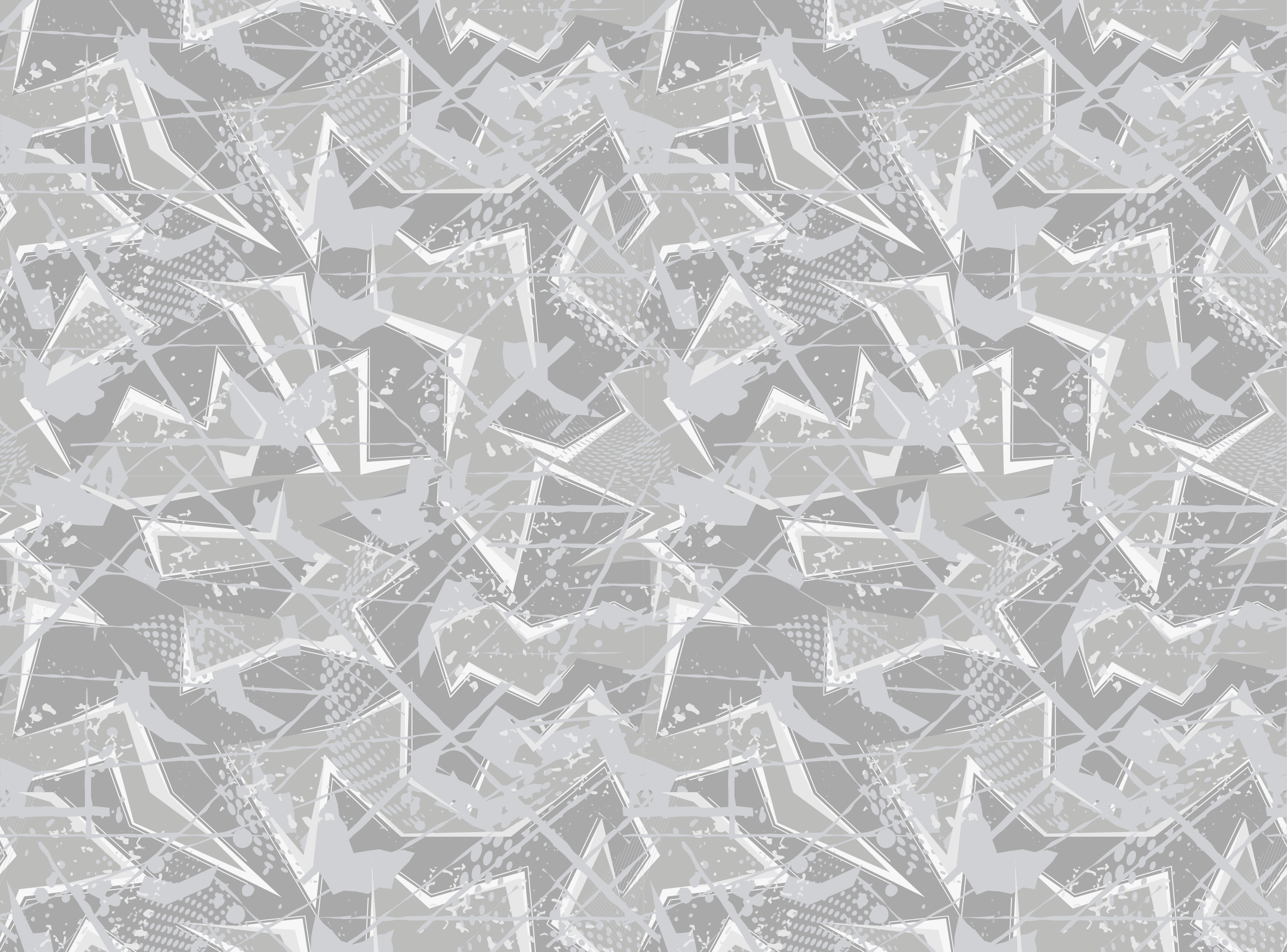 Vinyl teppich vintage graue feine 80er grafiken - TenStickers